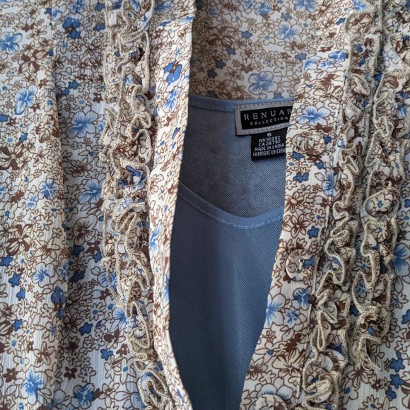 Beautiful Renuar two piece dress - Picture 3 of 4